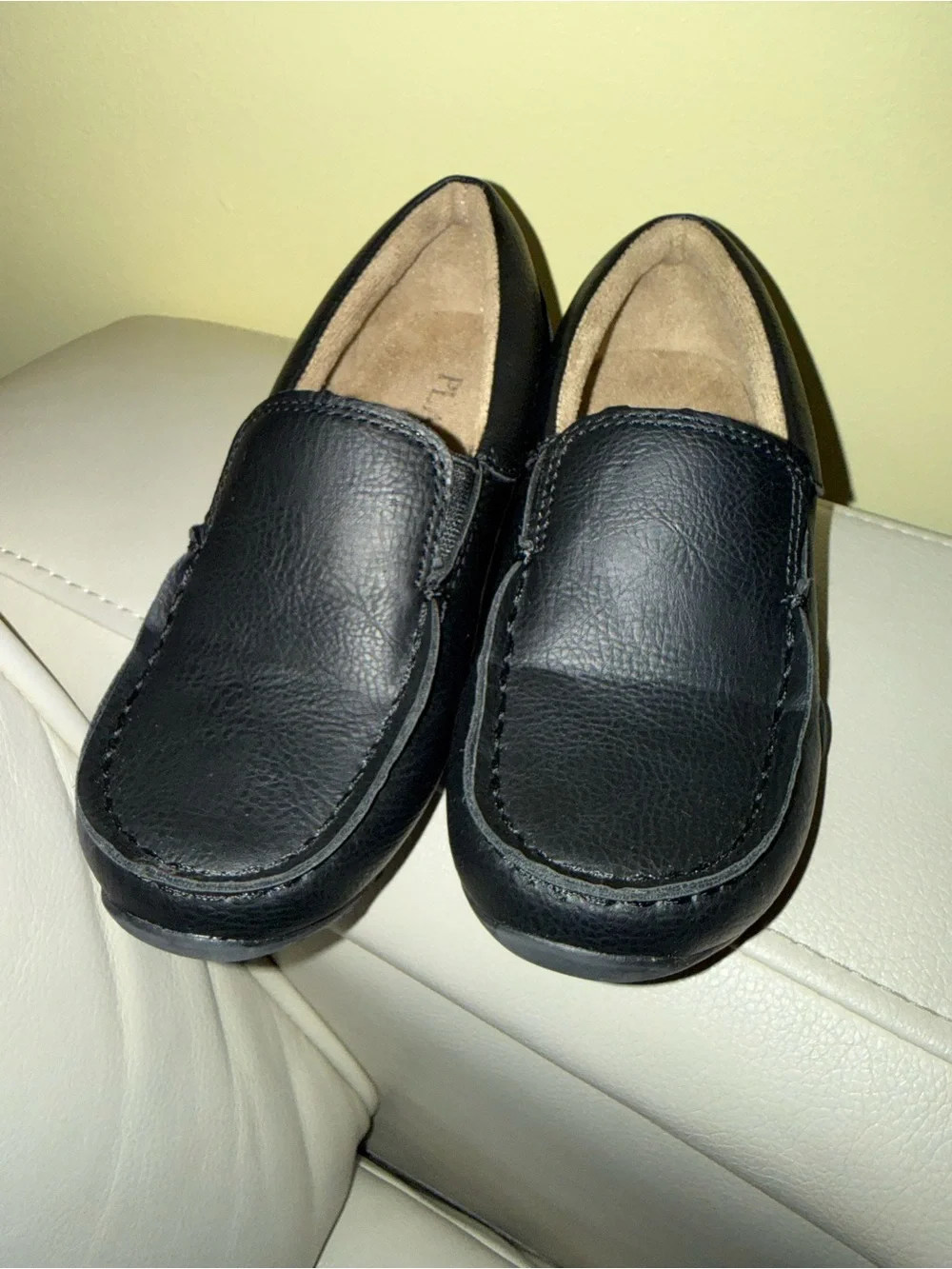 The Children's Place Black Slip-On Toddler Boy Loafers